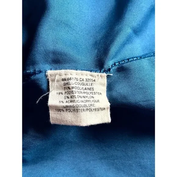 Vtg Anthropologie 6 Floreat Wool Pencil Skirt Bird Embroidered Dark Academia - Picture 12 of 13